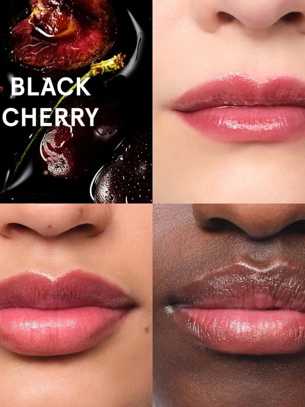 Glossier Black Cherry Balm Dotcom - Deep Berry & Rose